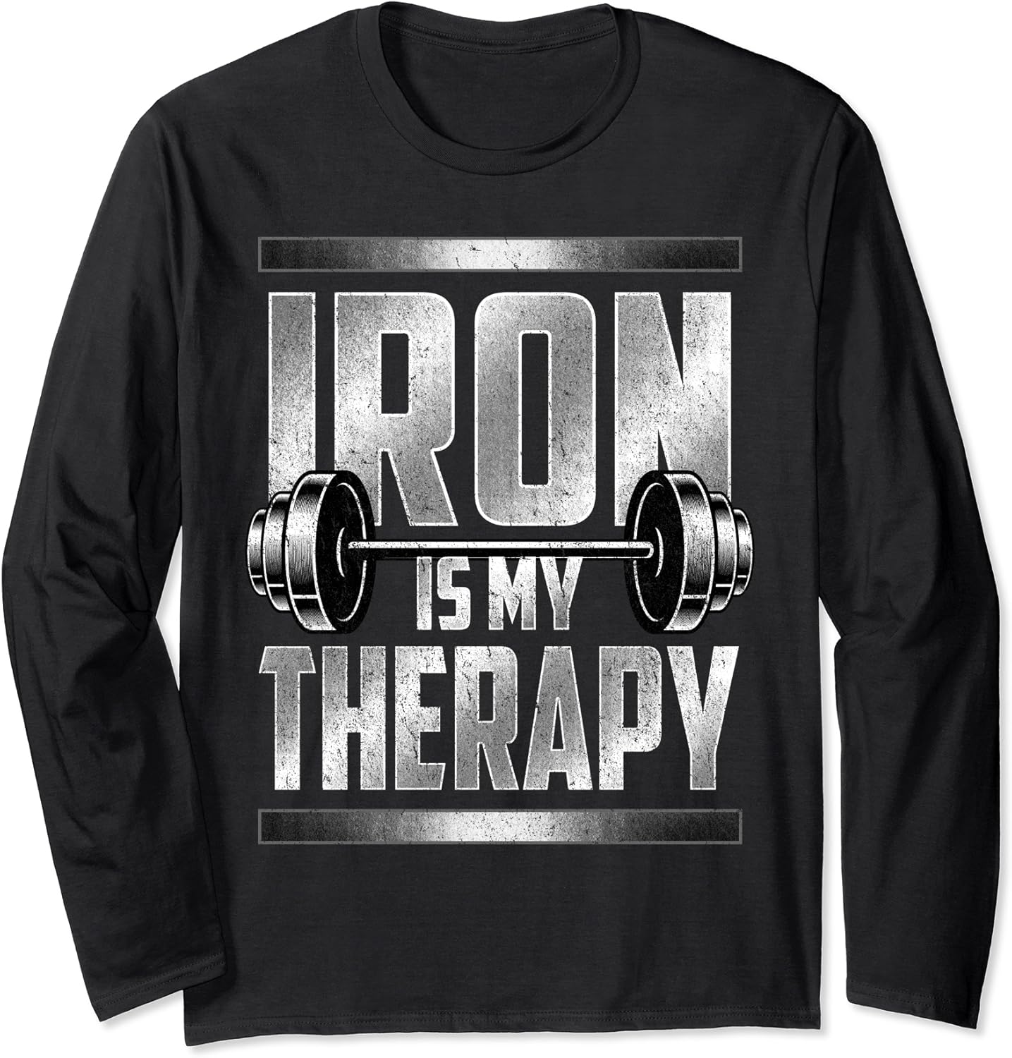 Barbell Workout Gym Lover Fitness & Weightlifting Training Long Sleeve TShirt Amazon.co.uk